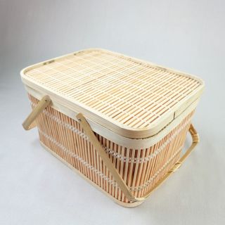 GIỎ TRE PICNIC DÁNG CAO