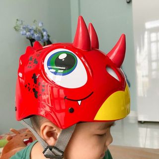 mũ bảo hiểm trẻ em khủng long