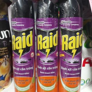 Thuốc xịt muỗi Raid 600ml