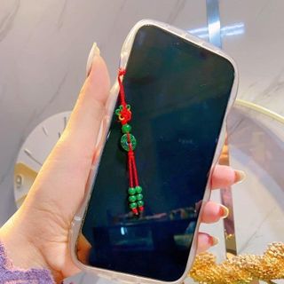 MÓC TREO ĐIỆN THOẠI ĐỒNG ĐIẾU NGỌC CẨM THẠCH SƠN THỦY THIÊN NHIÊN