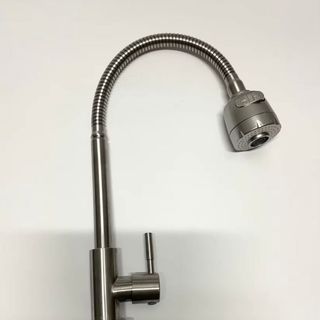 Vòi rửa chén lạnh lò xo inox 304