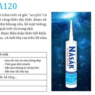 Keo Silicone Nasar - A120