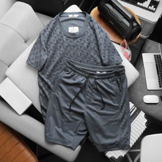 Quần áo thun set New York Thun Cotton dệt tổ ong cao cấp, chất dày dặn mịn thoáng mát, chống nhăn độ bền cao