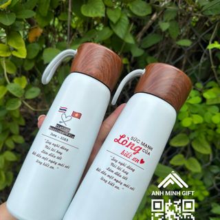Bình giữ nhiệt quà tặng in logo