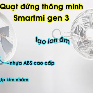 Quạt đứng Xiaomi Smartmi Gen 3 kèm Remote – Bản Quốc tế