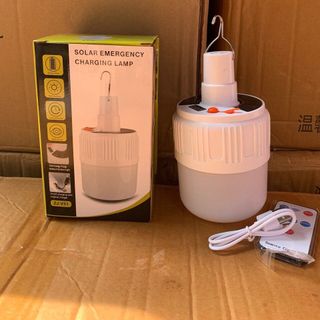 Bóng tích điện 100w có điều khiển từ xa kèm dây sạc