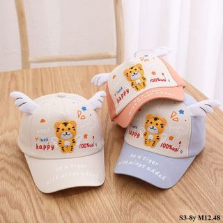 Mũ trẻ em, mũ lưỡi trai S3-8y M12.48