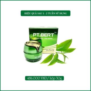 Kem pt Bert thảo mộc Trà xanh mụn thâm mờ sẹo 30gr (giá bao bì 486k)