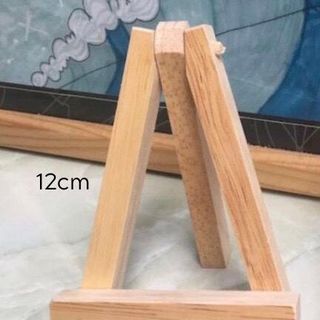 Giá để tranh mini, giá đỡ điện thoại bằng gỗ
