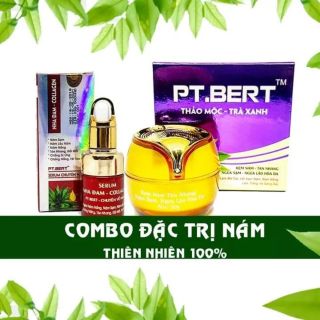 Kem pt Bert thảo mộc trà xanh nám sạm tàn nhang 30gr (giá bao bì 486k)