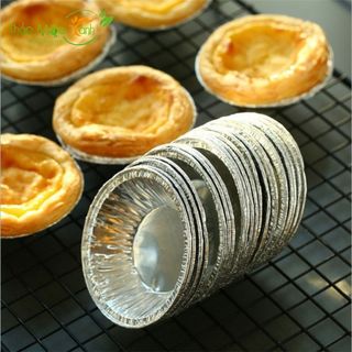 (Set 50 cái) Chén Giấy Bạc Đựng Đồ Ăn, Đựng Trứng