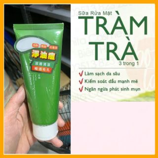 Sữa Rửa Mặt Naruko Dạng Bùn Tràm Trà 120ml Tea Tree Purifying Clay Mask & Cleanser In 1