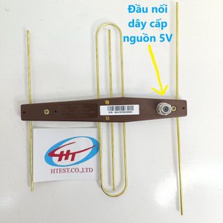 Anten DVB-T2 AVG khuếch đại ngoài trời (màu nâu) chính hãng
