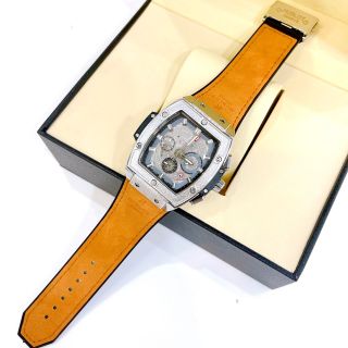 Đồng hồ da nam mẫu mới chạy 6 kim nhé