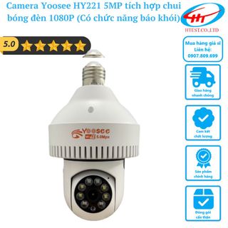 Camera Yoosee HY221 tích hợp chui bóng đèn 1080P (Có chức năng báo khói) giá sỉ