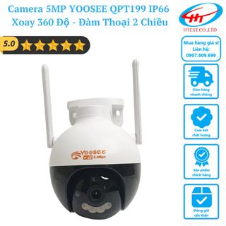 Camera 5MP YOOSEE QPT199 IP66 Xoay 360 Độ – Đàm Thoại 2 Chiều giá sỉ