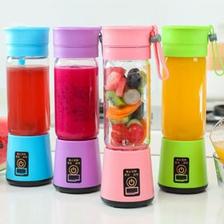MÁY XAY SINH TỐ 6 LƯỠI CẦM TAY SẠC PIN