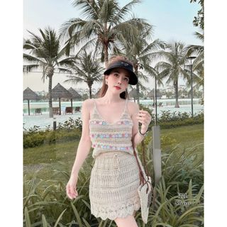 SET BỘ 2S LEN MÓC HOẠ TIẾT + SHORT (hg qc)
