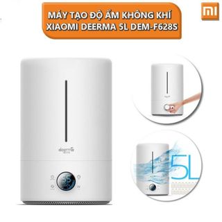 Máy tạo ẩm phun sương Deerma khuếch tán tinh dầu tia UV khử trùng 99,9% tạo ẩm liên tực tới 12 giờ F628s 5L