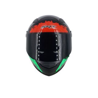 Mũ bảo hiểm fullface tem SRT kèm đuôi gió