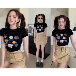 SÉT CHÂN VÁY ÔM ÁO CROPTOP PHỐI THỜI TRANG TRẺ TRUNG
