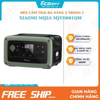 Trạm sạc tích điện dự phòng đa năng Baseus 180.000mah 600W 220V giá sỉ