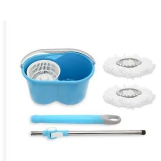 BỘ CÂY LAU NHÀ XOAY 360 ĐỘ MÂM NHỰA
