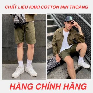 Quần Short Kaki nam Chất kaki cotton Mềm Xịn Hàng vnxk chất lượng cao AGE2X