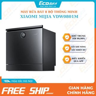 Máy Rửa Bát 8 Bộ Xiaomi Mijia khử trùng kèm sấy điều khiển app thông minh (VDW0801M)