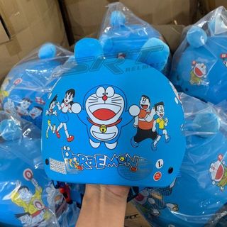 Mũ bảo hiểm trẻ em ddorremon SRT bé dưới 8 tuổi