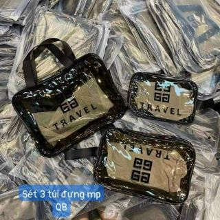 Set 3 túi trong đựng mỹ phẩm.