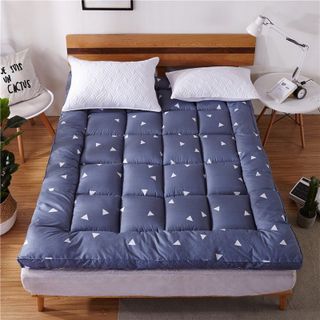 Topper nệm trải sàn, đệm hàng đẹp đủ kích thước dành cho homestay, khách sạn êm ái mềm mại dày 7cm - KIMI DECOR