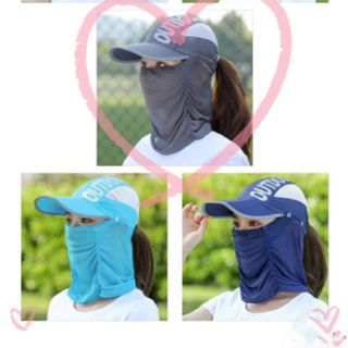 Mũ chống nắng kèm khẩu trang sport