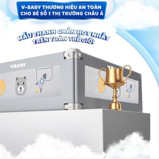 Thanh chắn giường V-Baby cho bé