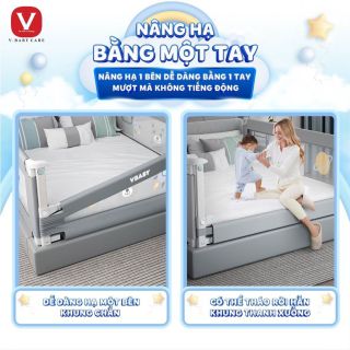 Thanh chắn giường V-Baby cho bé