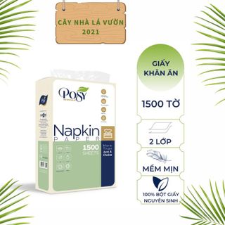 Khăn Giấy Rút Posy 1500 Tờ/Bịch ( 1Kg )