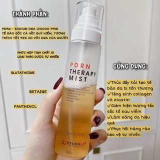 Xịt Khoáng Tế Bào Gốc Dưỡng ẩm Kyung Lab PDRN Therapy Mist 150ml