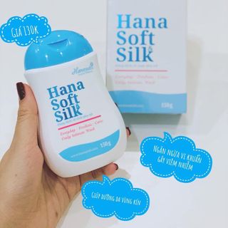 Dung Dịch Vệ Sinh Phụ Nữ Hana Soft Silk của thương hiệu Hanayuki 150g màu xanh
