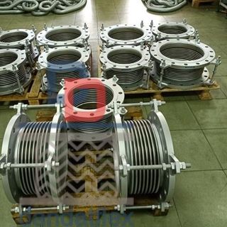 Khớp nối chống rung, khớp nối co giãn nhiệt hệ thống ống xả khói, phòng cách âm máy phát điện công nghiệp