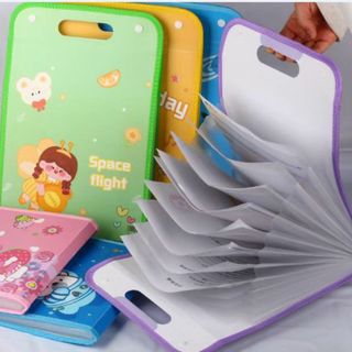 Túi Đựng Tài Liệu Đựng hồ sơ Giấy A4 Nhiều Ngăn .12 ngăn a4 tiện ích