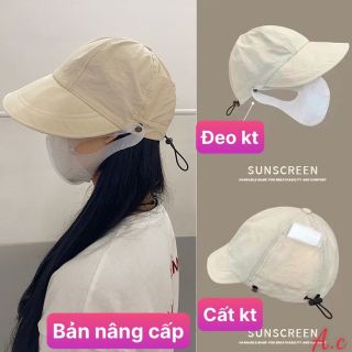 Mũ hàn bản nâng cấp đeo và cất khẩu trang