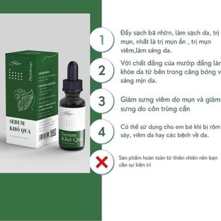 Sỉ Serum trị mụn (serum khổ qua Lim)