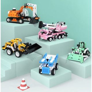 Bộ lắp ghép sáng tạo One Bot súng AR - Xe cẩu - Máy xúc - Bộ sáng tạo