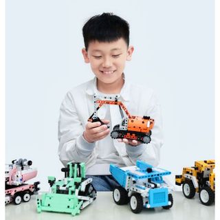 Bộ lắp ghép sáng tạo One Bot súng AR - Xe cẩu - Máy xúc - Bộ sáng tạo