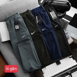 Tổng quần dài xi giãn 4c/ thun poly 2 da. dày mát, co giãn 4c thoải mái. 3 túi khoá kéo giá sỉ