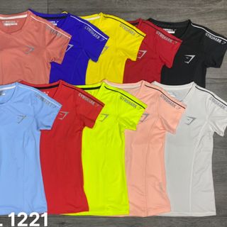 Áo nữ gymshark viền vai cao cấp,mới nhất 2023