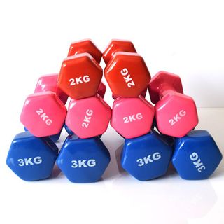 SP062-Tạ tay lõi gang bọc cao su đa năng cầm tập tay, gym thể thao tại nhà 0,5k 1kg 1,5k 2kg 3kg 4kg 5kg nam nữ chống trơn xước vỡ sàn