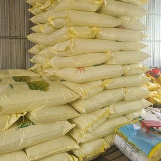 Bao lúa nguyên liệu 40kg có sẵn in hình bông lúa giá sỉ