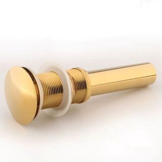 Bộ xả lavabo màu vàng bóng X01DV thiết kế hiện đại lắp đặt đơn giản, ngăn mùi hiệu quả