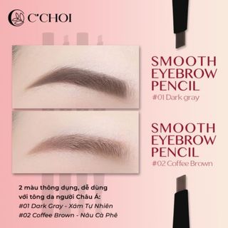 Chì Kẻ Lông Mày C'Choi - Smooth Eyebrow Pencil